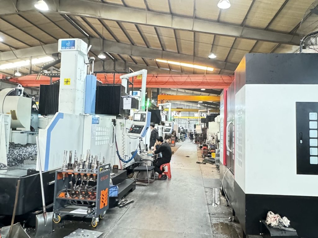 Injection mold manufacturing workshop