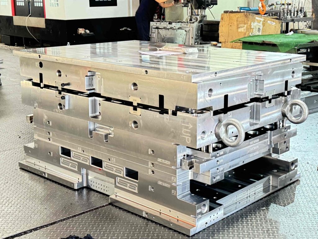 Large injection mold
