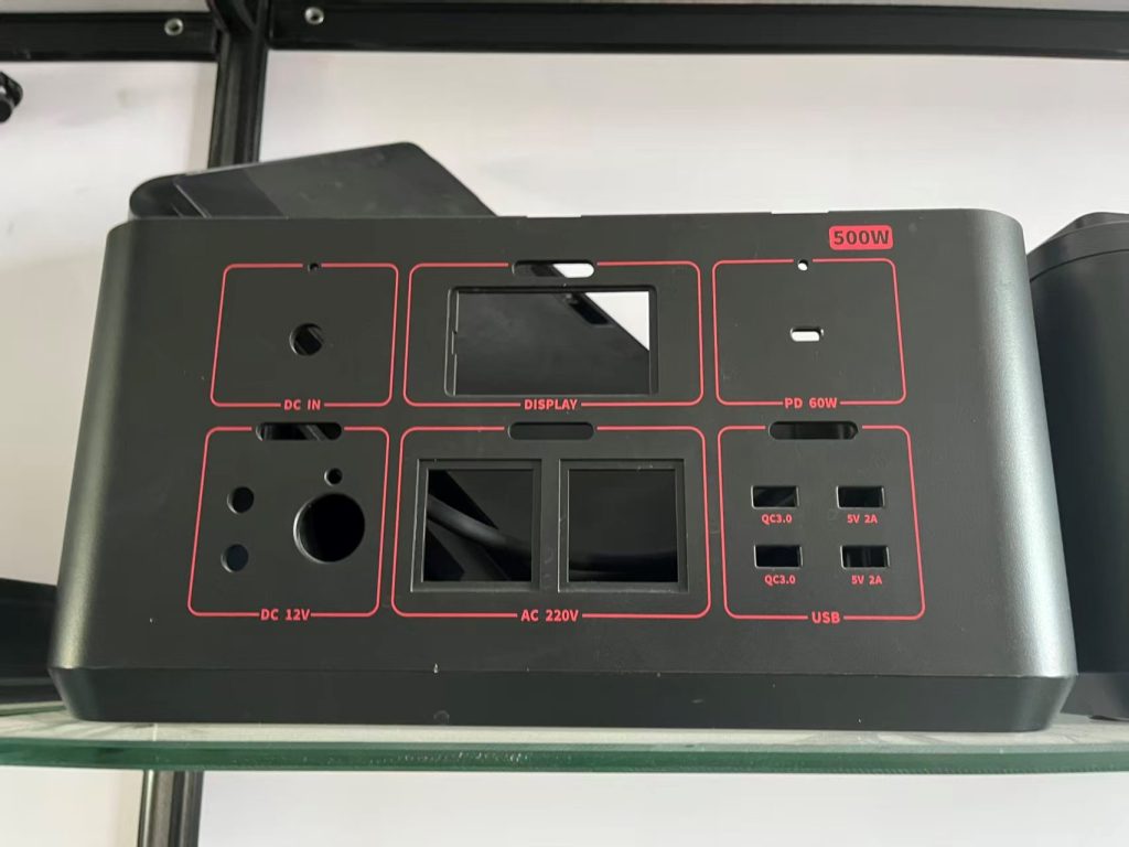 Outdoor power supply housing mold